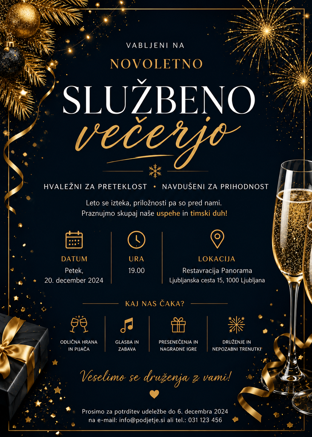 službena večerja