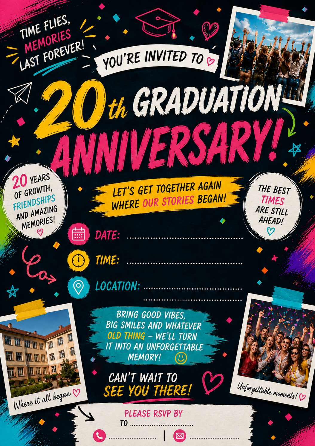 Graduation Celebration Invitation