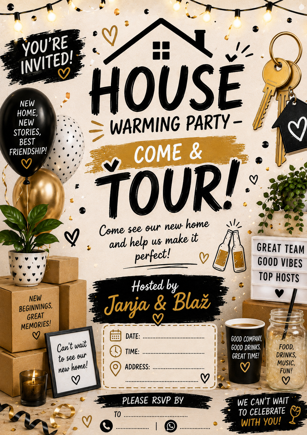 Housewarming Party Invitation